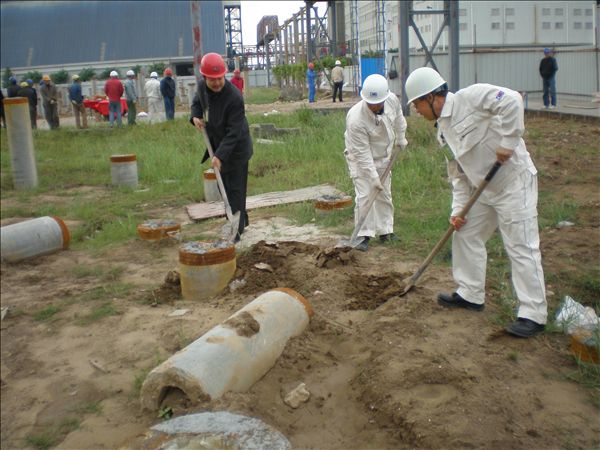 華南分公司承建的廣州植之元油脂擴(kuò)建項目開工